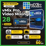[SELF REDEEM] vMix Pro 2026 v28 Latest For Windows (64-bit)