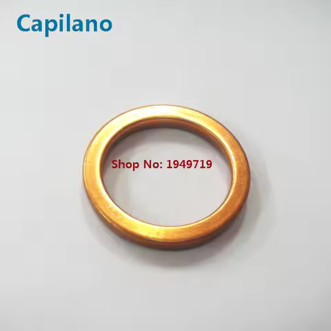 2X motorcycle GN125 GS125 muffler exhaust gasket pipe O ring seal for Suzuki 125cc GN GS 125 seal pa