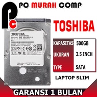 Hardisk Internal Laptop 500Gb Sata Toshiba
