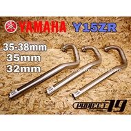 Manifold Welding Yamaha Y15ZR (V1-V2) Open Universal Stainless Steel Link Pipe 35 - 38mm 32mm Y15 Ys