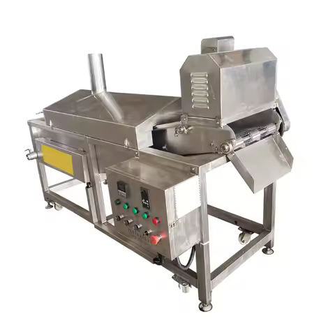 Factory Price Industrial Automatic Fries Making Samosa Deep Fryer French Fry Kfc Fried Chicken Machi