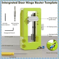 (W L N H)Door Hinge Jig,Door Hinge Router Jig, Door Hinge Installation Kit Fit 3 Inchto 5 Inch Lengt
