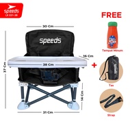 SPEEDS Kursi Makan Kursi Lipat Bayi Balita Portabel High Chair Baby Chair Booster 031-38