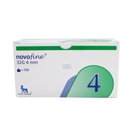 Novofine Insulin Needles - 4mm (32G) 100s - 1 Box [SG Seller]