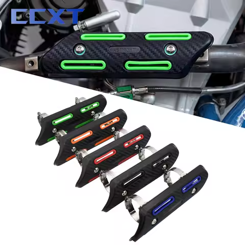 Motorcycle Exhaust Heat Shield Protector Guard cover For BETA RR SHERCO SEFR KXF SXF EXCF SMR FC FE