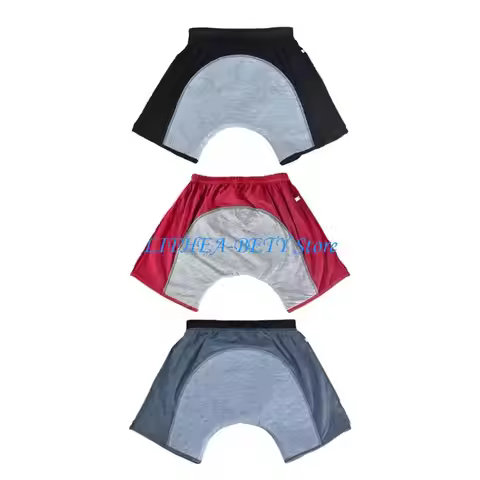 Men's Incontinence Underwear,Leak Proof Washable Reusable Cotton Brief,Leakproof Urinary Incontinenc