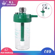 250ml Medical Oxygen Humidifier Bottle Oxygen Regulator Humidifying Bottle Oxygen Flow Meter Accesso