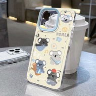 Cute Girl New Koala Soft Case hp Vivo Y05e Y500 Z11 Z11X T5 Y11d Y31d V70 Fe Y05 Y21d iQOO Z10 Z10R 