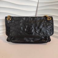 YSL 聖羅蘭 黑金niki 中號