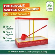🔥 Balang Air 25L Pasar Malam dengan Senduk – Big 25L Water Container for Drink Stall