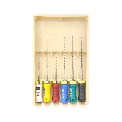 15-40# Dental K-FLEXOFILE Files Stainless Stee K-FLEX FILE Root Canal K Files Minimal Ledging Endodo
