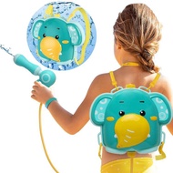 ของเล่นยิงน้ำสำหรับเด็กผู้ชายเด็กผู้หญิง,กระเป๋าเป้สะพายหลังรูปช้างของเล่นฤดูร้อน