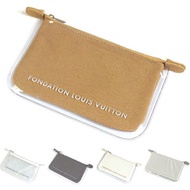 Louis Vuitton LV 博物館限量錢包防水手拿包收納包旅行化妝包 (棕