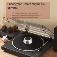 TECHCHIP-Aluminum Alloy Record Clamp LP Vinyl Disc Turntable Stabilizer Weight Clamp Player Accessor