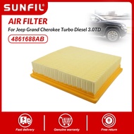 CJ7F 4861688ab Air Filter สำหรับ Jeep Grand Cherokee Turbo Diesel 3.0td 2014 2015 2016 2017 2018 H5K