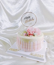 花束抽錢 生日蛋糕 客製化 蛋糕 甜點 母親節 抽錢 8吋 面交