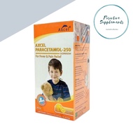 PARACETAMOL SYRUP 250MG/5ML 90ML FREE SYRINGE AXCEL KOTRA
