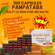 Ultima C 100capsules pampataba na vitamins, sodium ascorbate, alkaline c based non acidic vitamin c,