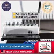 A4 COMB BINDING MACHINE | PLASTIC COMB BINDING MACHINE