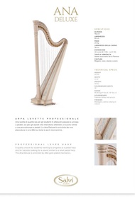 Salvi arpa levette professionale ana deluxe Harp 豎琴