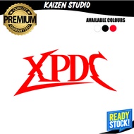 KAIZEN STUDIO XPDC Sticker Vinyl Cutting Sticker - Kita Peng Yu
