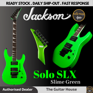 Jackson Soloist SLX Electric Guitar, RW FB, Slime Green (Made In Indonesia)