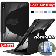 For Samsung Galaxy Tab S6 Lite 10.4" P610 P615 P619/Tab A8 10.5" X200 X205/Tab A 8.0 2019 T295 T290/Tab A7 Lite 8.7" T225 Rotating Stand Case Smart Cover