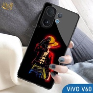 Glossy Glass Softcase for Vivo V60 2025 - Casing Vivo Vivo V60 2025hp - Protective Case hp - K33