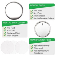 Button Maker Keychains Supplies58mm/2.25 Inch Pin Making Kit for Button Maker MachineMetal Button Ba