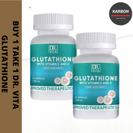 PROMO! BUY 1 TAKE 1 Dr. Vita Glutathione with Vitamin E and Vitamin C, Whiten in just 7 days, 30 cap