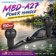 GOMEXUS MBD-A27 Water drop reel with dual power rocker arms 100mm Aluminum alloy handle 27mm UV Disc
