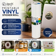 i-tech Vinyl Sticker Waterproof Printable Roll A3 (297mm x 50 meter)