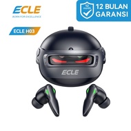 ECLE TWS Earphone Headset Bluetooth H03 Gaming Wireless Low Latency