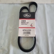 Gates 6PK1230 Toyota Altis 1.8/2.0 ZRE142,ZRE143,ZRE172, Wish 1.8/2.0 ZGE20 High Quality Fan Belt