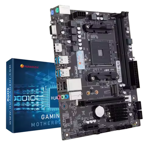 B450/A520/A320M computer motherboard AM4 supports AMD Ryzen 1-5 generation dual channel DDR4 memory 