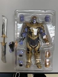 二手齊件Shf S.H.Figuarts Thanos Endgame 連第三方武器連前臂改件