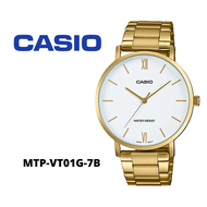 Casio Gold Stainless Steel Men Watch MTP-VT01G