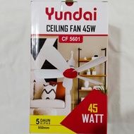 YUNDAI HELIFAN 45 Watt Hanging Fan with 5 Fan Blades