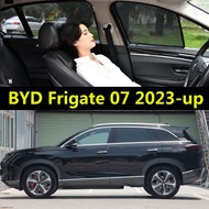 Car Window Sunshade for BYD Frigate 07 2023-up Car Curtains Anti-Mosquito Car Sunshade UV Protection