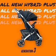รถเข็นเด็ก BRONCO HYBRID PLUS G3 ขึ้นเครื่องบินได้ ของแถม 11 รายการ!