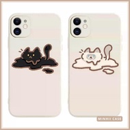 Iphone case cute funny cat couplebag