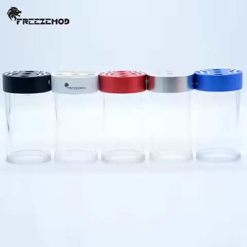 FREEZEMOD Computer Water Tank OD60MM Liquid Cooling Reservoir res 66mm/116mm/166mm/216mm/266mm/316mm