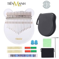 Đàn Kalimba Treelf TF-17CB TF-17CRB TF-17C - 17 Phím Acrylic Trong Suốt TF17CB Gấu TF17CRB Màu Cầu V