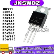 1-5PCS BDW93C TO-220 BDW93 TO220 BD241C BD243C BD244C BD911 BD912 BDW94C BDX33C BDX34C BDX53C BDX53C