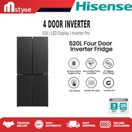 Hisense 4 Door Fridge PureShine 520L-720L
