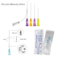 30pcs 18G 25G 27G 30G 31G 32G 34G Disposable Sharp Needle for Hyaluronic Acid Sterile Stainless Stee