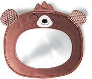 Diono Easy View Bear Character Baby Car Mirror, Safety Car Seat Mirror for Rear Facing Infant, Fully