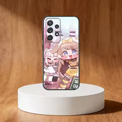 Game T-Trickcal Chibi Go Phone Case For Samsung S25,S24,S21,S22,S23,S30,Ultra,S20,Plus,Fe,Note,10,9,