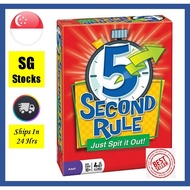 [SG Stocks] 5 Second Rule | Party Game Family Game