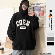[K-2] COEN HUG 1983 Casual Bristle Hat T Loose Version Men Women Autumn Winter Versatile Phantom Dra